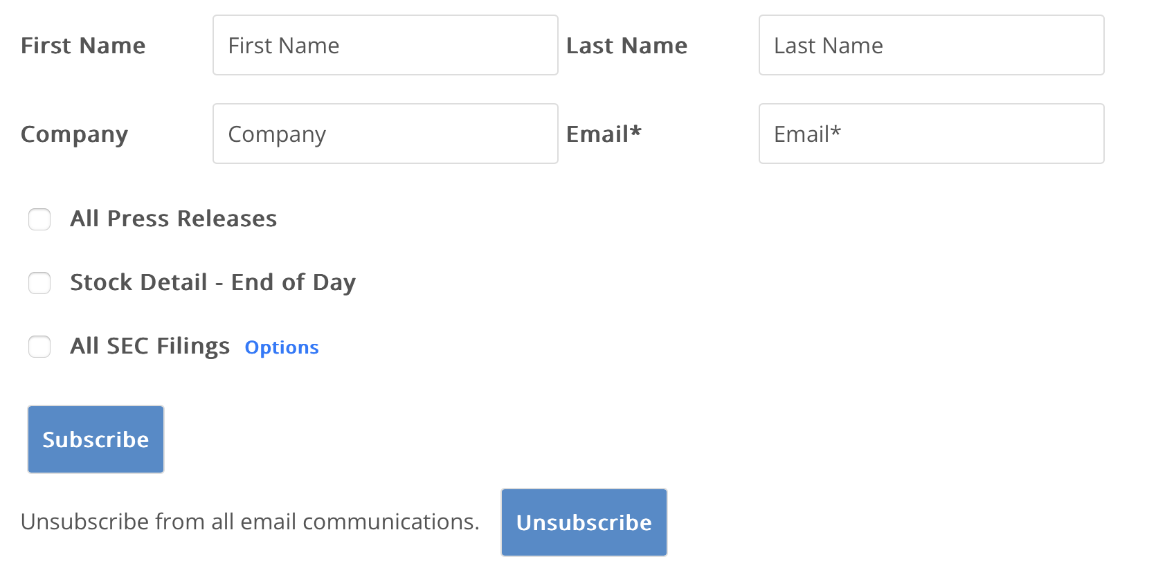 email layout 4 example