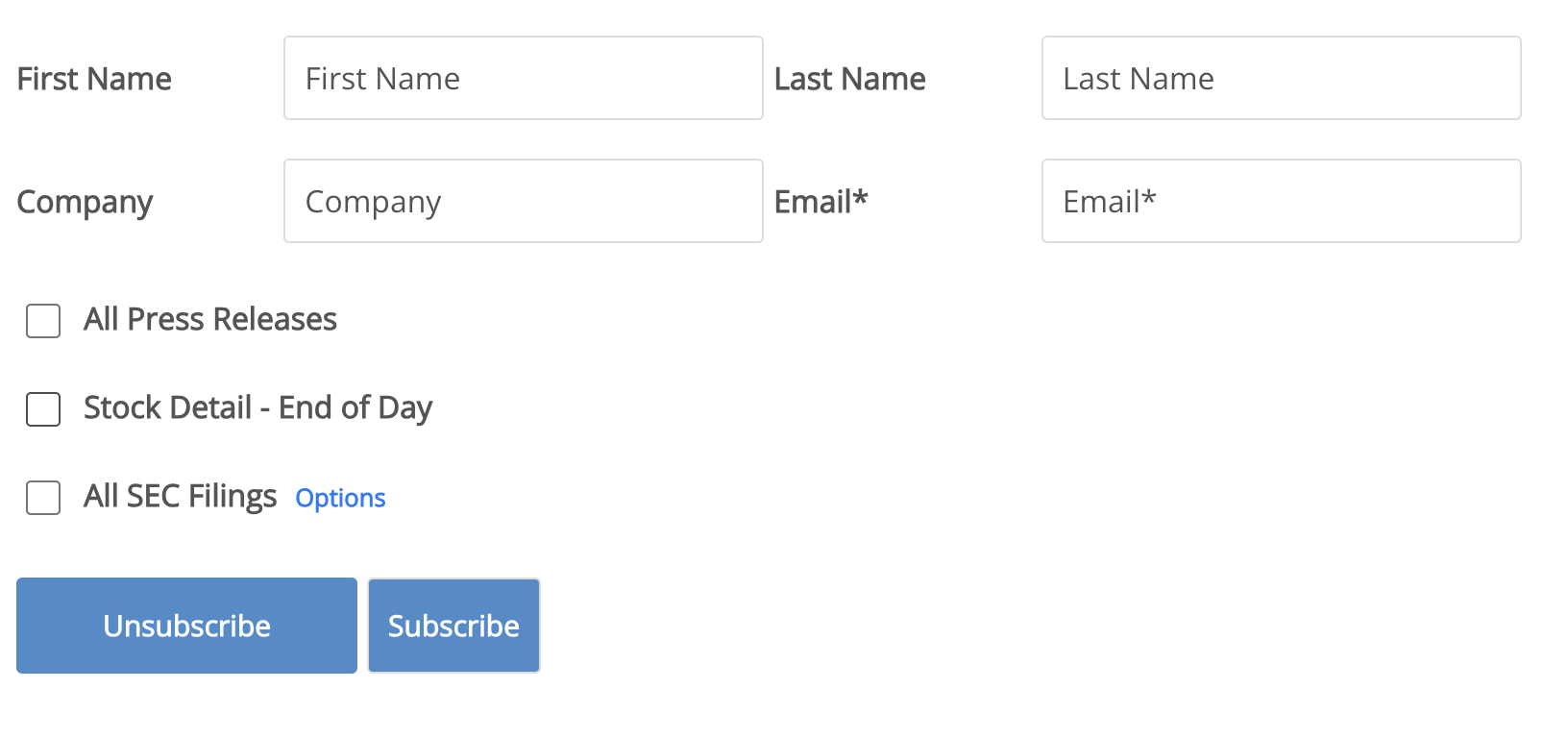 email layout 4 example