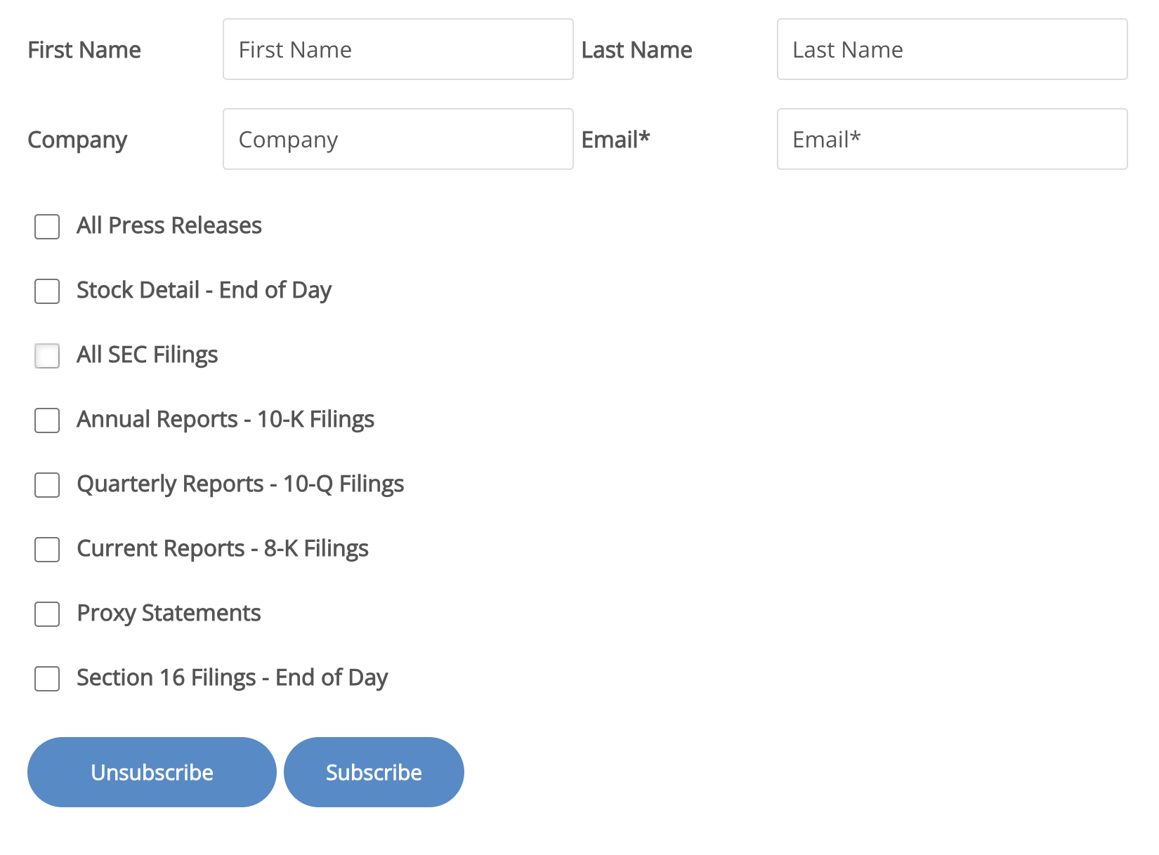 email layout 4 example
