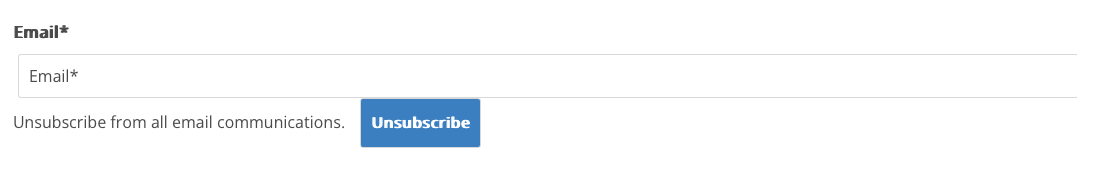 Email unsubscribe updated
